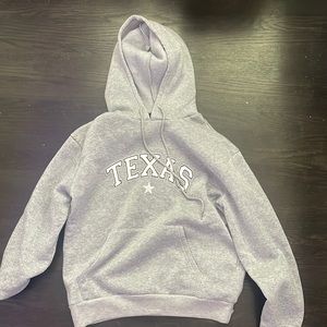 Grey Texas Hoodie